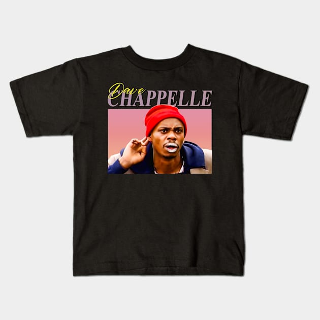 Dave Chappelle | Did Someone Say More Distance? Kids T-Shirt by Alaknanda prettywoman